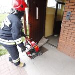 15.05.2020. Kielce. Pożar w wieżowcu na  Barwinku / Jarosław Kubalski / Radio Kielce