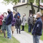 15.05.2020. Kielce. Pożar w wieżowcu na  Barwinku / Jarosław Kubalski / Radio Kielce