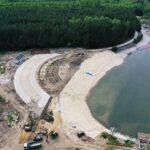 22.05.2020 Chmielnik. Zalew Andrzejówka - rewitalizacja / Jarosław Kubalski / Radio Kielce