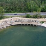 22.05.2020 Chmielnik. Zalew Andrzejówka - rewitalizacja / Jarosław Kubalski / Radio Kielce