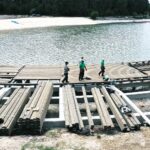 22.05.2020 Chmielnik. Zalew Andrzejówka - rewitalizacja / Jarosław Kubalski / Radio Kielce