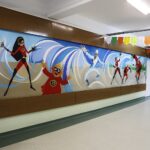 26.05.2020. Kielce. Mural w Szkole Podstawowej nr 39 / Jarosław Kubalski / Radio Kielce