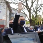 27.05.2020. Staszów. Wizyta prezydenta Andrzeja Dudy / Jarosław Kubalski / Radio Kielce