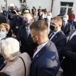 27.05.2020. Staszów. Wizyta prezydenta Andrzeja Dudy / Jarosław Kubalski / Radio Kielce