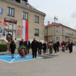 03.05.2020. Pińczów. Obchody rocznicy uchwalenia Konstytucji 3 Maja / Marta Gajda / Radio Kielce