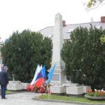 03.05.2020. Pińczów. Obchody rocznicy uchwalenia Konstytucji 3 Maja / Marta Gajda / Radio Kielce