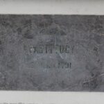 03.05.2020. Pińczów. Obchody rocznicy uchwalenia Konstytucji 3 Maja / Marta Gajda / Radio Kielce