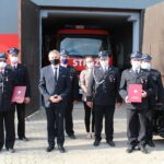 04.05.2020. Kozubów. Obchody Dnia Strażaka w gminie Pińczów / Marta Gajda / Radio Kielce