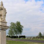 17.05.2020. Skalbmierz. Figura świętego Stanisława / Marta Gajda / Radio Kielce