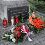 12.05.2020. Pińczów. Uroczystości w 85. rocznicę śmierci Marszałka Józefa Piłsudskiego / Marta Gajda / Radio Kielce