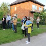 18.05.2020. Podgaje. Litania loretańska oraz Apel Maryjny przy figurce Matki Bożej Niepokalanie Poczętej / Marta Gajda / Radio Kielce