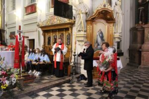 31.05.2020 Młodzawy. Kościół św. Ducha i Matki Boskiej Bolesnej w Młodzawach obchodzi jubileusz 300-lecia istnienia / Marta Gajda / Radio Kielce