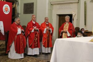 31.05.2020 Młodzawy. Kościół św. Ducha i Matki Boskiej Bolesnej w Młodzawach obchodzi jubileusz 300-lecia istnienia / Marta Gajda / Radio Kielce