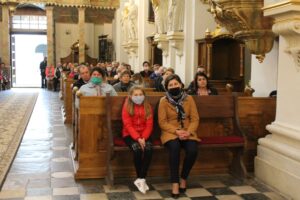 31.05.2020 Młodzawy. Kościół św. Ducha i Matki Boskiej Bolesnej w Młodzawach obchodzi jubileusz 300-lecia istnienia / Marta Gajda / Radio Kielce