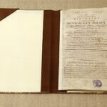 30.04.2019 Warszawa. Pałac Prezydencki. Sala Chorągwiana, gdzie znajdują się repliki polskich chorągwi z różnych okresów historycznych, a także kopie Konstytucji 3 Maja i Konstytucji dla Europy Wojciecha Jastrzębowskiego z 1831. Kopia Konstytucji dla Europy / Jarosław Kubalski / Radio Kielce