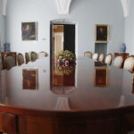 30.04.2019 Warszawa. Pałac Prezydencki. Sala Niebieska. Tu pisano Konstytucję 3 Maja / Jarosław Kubalski / Radio Kielce