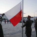 12.05.2020 Kielce. Plac Wolności. Uroczystości w 85. rocznicę śmierci Marszałka Józefa Piłsudskiego / Jarosław Kubalski / Radio Kielce