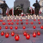 12.05.2020 Kielce. Plac Wolności. Uroczystości w 85. rocznicę śmierci Marszałka Józefa Piłsudskiego / Jarosław Kubalski / Radio Kielce