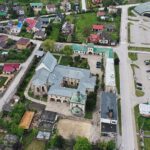 15.05.2020 Chęciny. Widok na miasto. Klasztor Franciszkanów / Jarosław Kubalski / Radio Kielce