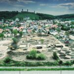 19.05.2020 Chęciny. Park. Budowa parku miejskiego / Jarosław Kubalski / Radio Kielce