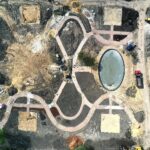 19.05.2020 Chęciny. Park. Budowa parku miejskiego / Jarosław Kubalski / Radio Kielce