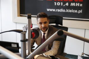 Na zdjęciu Patryk Jaki. / Fot. Jarosław Kubalski - Radio Kielce
