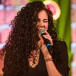 30.05.2020. Spektakl „Polska Lekcja Śpiewu”. Na zdjęciu Maja Wojtaszek / Grzegorz Ksel / torvus.eu