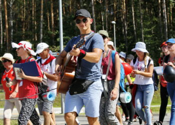 Pielgrzymka dotarła do Kielc / Marzena Mąkosa / Radio Kielce