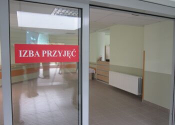 Nowa Izba Przyjęć Szpitala Powiatowego w Busku Zdroju - wejście do Izby Przyjęć / Iwona Murawska / Radio Kielce