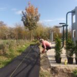 01.05.2020 Czyżów Szlachecki. Plac integracji „Zielony Zakątek” / Wiesława Kaczorek