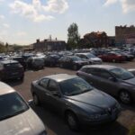 02.05.2020. Ostrowiec Świętokrzyski. Targowisko miejskie w czasie pandemii / Emilia Sitarska / Radio Kielce