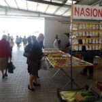 02.05.2020. Ostrowiec Świętokrzyski. Targowisko miejskie w czasie pandemii / Emilia Sitarska / Radio Kielce