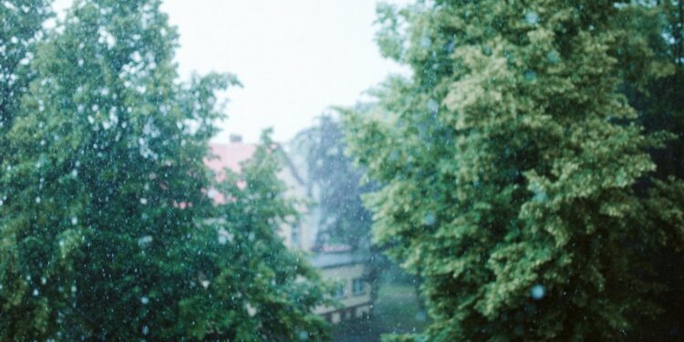 deszcz, ulewa, opady / Radio Katowice