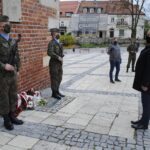 03.05.2020. Sandomierz. Obchody 229. rocznicy uchwalenia Konstytucji 3 Maja. Na zdjęciu: Marek Kwitek - poseł PiS / Grażyna-Szlęzak-Wójcik / Radio Kielce