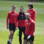 07.05.2020 Kielce. Trening piłkarzy Korony Kielce / Wiktor Taszłow / Radio Kielce