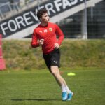 07.05.2020 Kielce. Trening piłkarzy Korony Kielce / Wiktor Taszłow / Radio Kielce