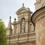 07.05.2020. Kielce. Bazylika katedralna Wniebowzięcia Najświętszej Maryi Panny w Kielcach / Wiktor Taszłow / Radio Kielce