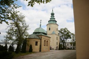 07.05.2020. Kielce. Bazylika katedralna Wniebowzięcia Najświętszej Maryi Panny w Kielcach / Wiktor Taszłow / Radio Kielce