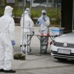 12.05.2020. Kielce. Stacja „drive-thru” / Wiktor Taszłow / Radio Kielce