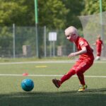 10.05.2020. Kielce. Trening jednej z grup dziecięcych Korony Kielce / Wiktor Taszłow / Radio Kielce