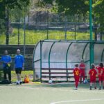 10.05.2020. Kielce. Trening jednej z grup dziecięcych Korony Kielce / Wiktor Taszłow / Radio Kielce