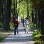 10.05.2020. Kielce. Niedzielny wypoczynek / Wiktor Taszłow / Radio Kielce