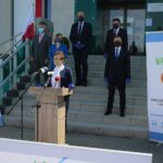 11.05.2020. WFOŚiGW. Konferencja. Na zdjęciu: Agata Wojtyszek - poseł / Wiktor Taszłow / Radio Kielce