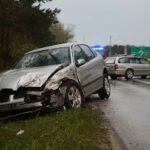 11.05.2020. Cedzyna. Wypadek / Wiktor Taszłow / Radio Kielce