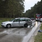 11.05.2020. Cedzyna. Wypadek / Wiktor Taszłow / Radio Kielce