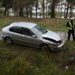 11.05.2020. Cedzyna. Wypadek / Wiktor Taszłow / Radio Kielce