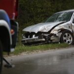 11.05.2020. Cedzyna. Wypadek / Wiktor Taszłow / Radio Kielce