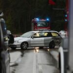 11.05.2020. Cedzyna. Wypadek / Wiktor Taszłow / Radio Kielce