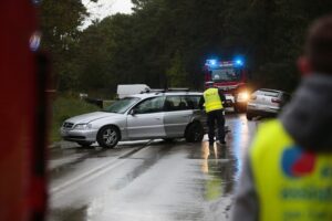 11.05.2020. Cedzyna. Wypadek / Wiktor Taszłow / Radio Kielce