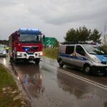 11.05.2020. Cedzyna. Wypadek / Wiktor Taszłow / Radio Kielce